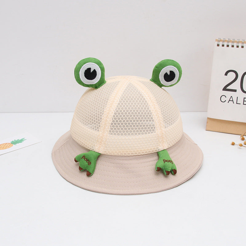 Sombrero de cubo de algodón delgado de verano para niños al por mayor